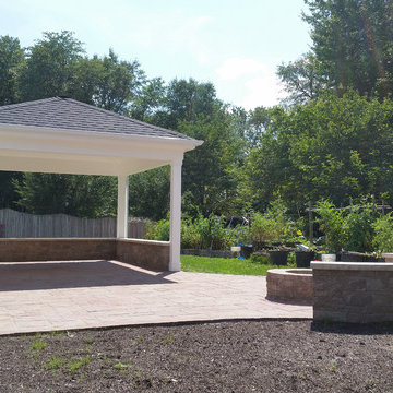 Benedict Great Falls pavilion and patio