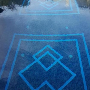 Luxury All Tile Steel Blue Pool & Spa