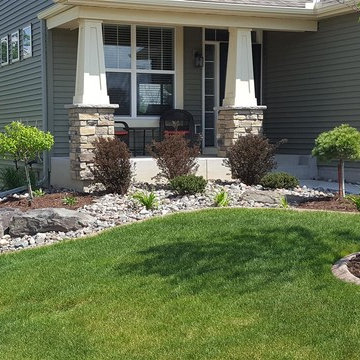 Low Maintenance Planting Bed in Savage