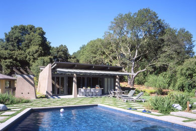 Inspiration for a contemporary pool remodel in San Francisco