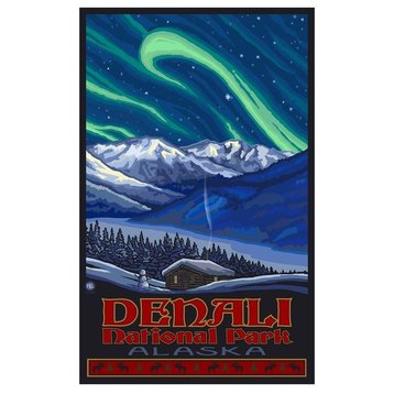 Paul A. Lanquist Denali National Park Alaska Northern Art Print, 12"x18"