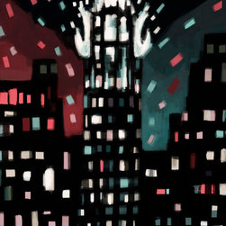 Radiator Building Night - NYC - Fine Art Prints