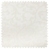 Deluxe Roman Shades Plain Fold, 42Wx72H Bermuda White