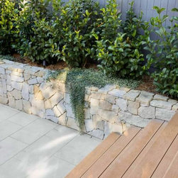 Banded Irregular Australian Sandstone Cladding - Wall Cladding & Stone Veneer