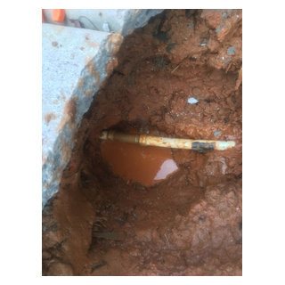 Water Leak under Driveway Concrete - Rustic - Atlanta - by JVR