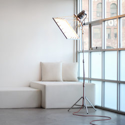 Si-Huis Bi-Plane Floor Lamp and Sofa - Floor Lamps