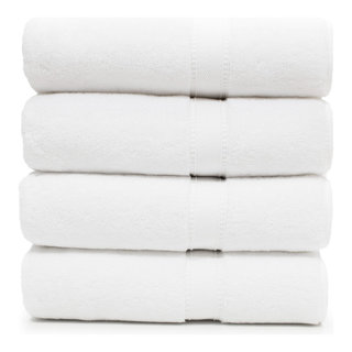 Linum Home Textiles Denzi Bath Towels - Set of 4 - Grey