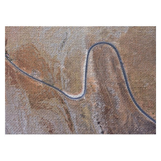 Beautiful Aerial Shots 26 Area Rug, 5'0