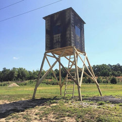 The Full Draw Elevated Hunting Blind - Outdoor Structures