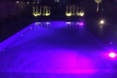 Example of a trendy pool design in Toronto