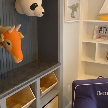 Boys bedroom with playroom