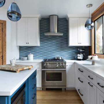 Wood Farmhouse Kitchen | Kimball Starr Interior Design