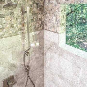 Shower Window Overlooks Beautiful Setting