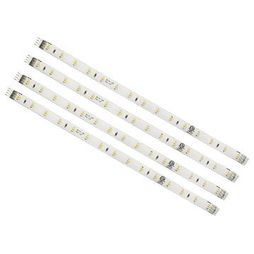 LED Under Cabinet White Strip Lights, 4-Pack