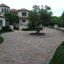 Blue stone pavers