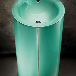 Vitraform 723-O Pullman Pedestal with Overflow - Products