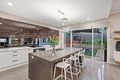 Modern kitchen in Adelaide.