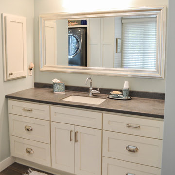 Lake Home Remodel - Crystal Cabinets by Western Products