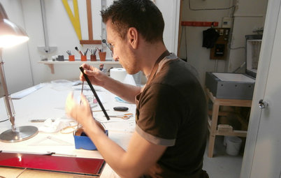 Portrait d'artisan : Pascal Rieu, artisan du vitrail