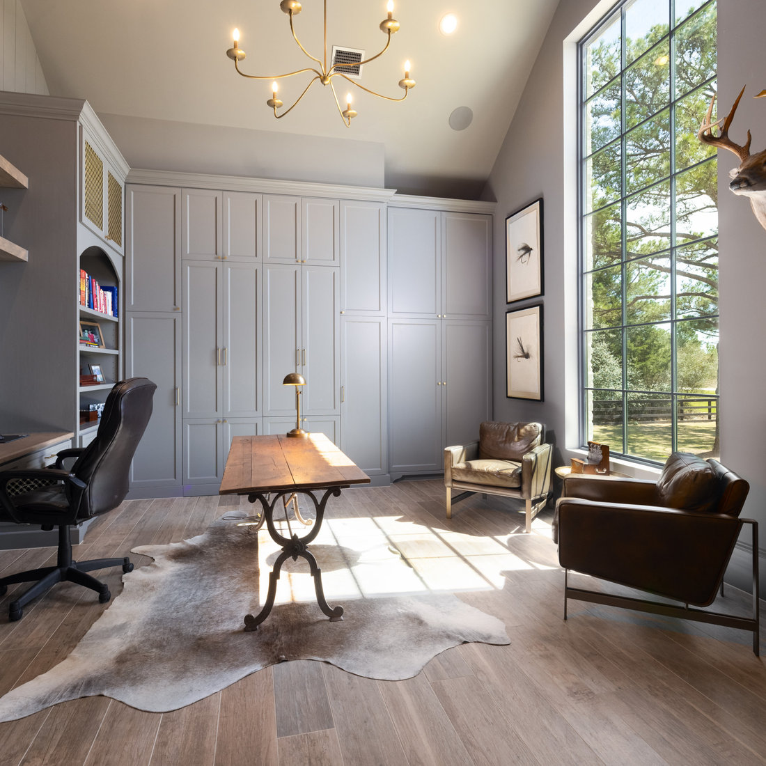Eclectic Transitional Home on Acreage