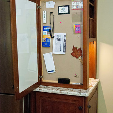 Traditional cherry kitchen