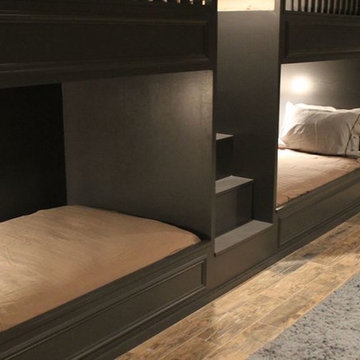 Finished Basement with Guest Room and Kitchen
