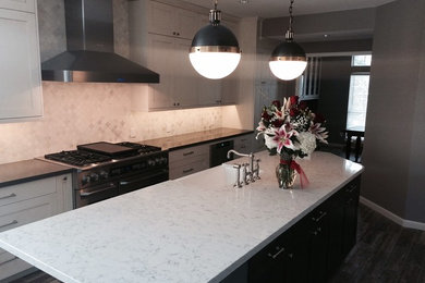 Inspiration for a craftsman kitchen remodel in Houston