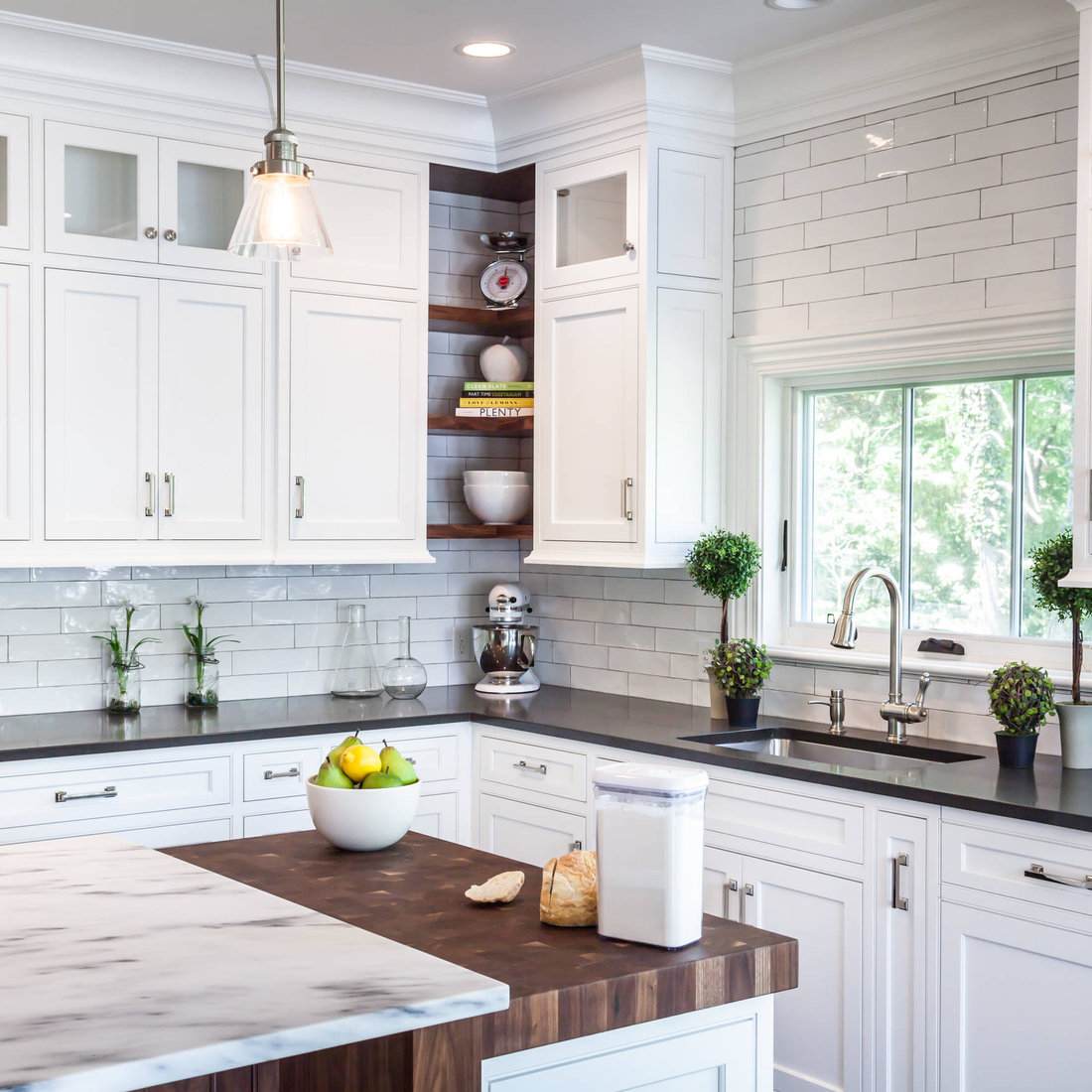 Madison, NJ - Transitional - Walnut Butcher Block