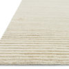 100% Undyed Natural Wool Handmade Hadley HD-06 Ivory Area Rug by Loloi, 3'6"x5'6
