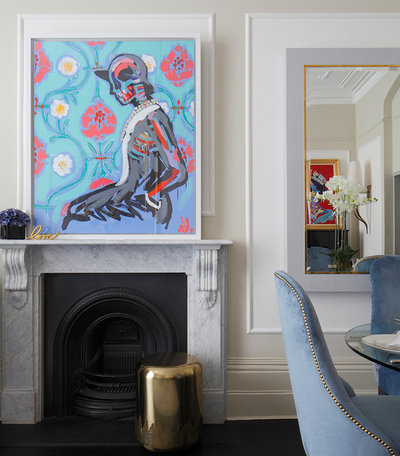 Современный Столовая by Olga Ashby Interiors