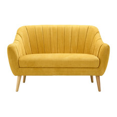 50 Most Por Contemporary Sofas For 2018 Houzz Uk Premier Housewares Gottenburg Fabric Loveseat Yellow Sofas
