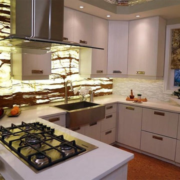 Bamboo Onyx Backsplash in Toronto, ON