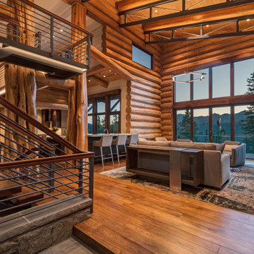 Breckenridge Contemporary Log Cabin