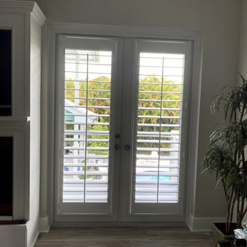 French-Door Plantation Shutters — Jensen Beach, FL