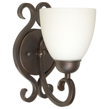 Forte 5250-01-32 9.5" One Light Wall Sconce