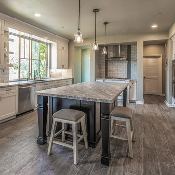Kitchen: San Diego Transitional Style Full Design and Home Renovation
