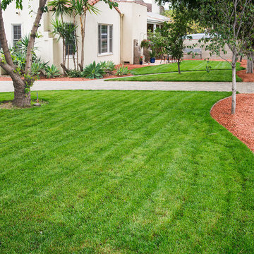 Paver Driveway & Sodding - Burbank
