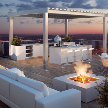 Urban Bonfire Outdoor Kitchens
