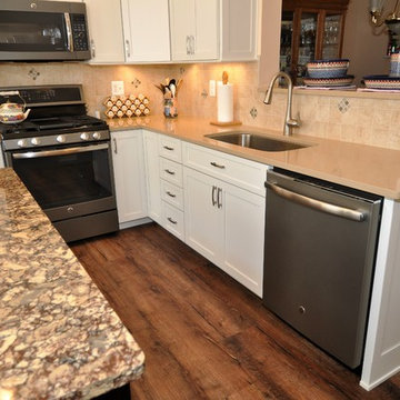 Kitchen Update in Maple with Cambria Quartz Countertop