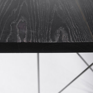 Ebonized Oak - Strong handsome tables from California