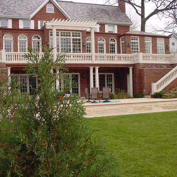 Exterior Columns and Balustrades