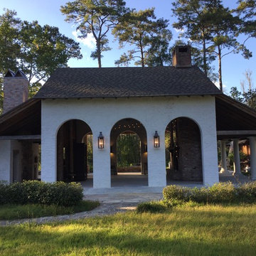 Riverwood conversion of single family house into outdoor liver space