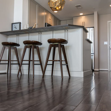 Contemporary With a Hint of Aqua