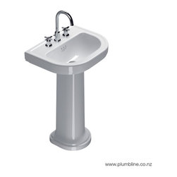 Canova Royal 56 Basin & Pedestal By Plumbline - Bathroom Basins