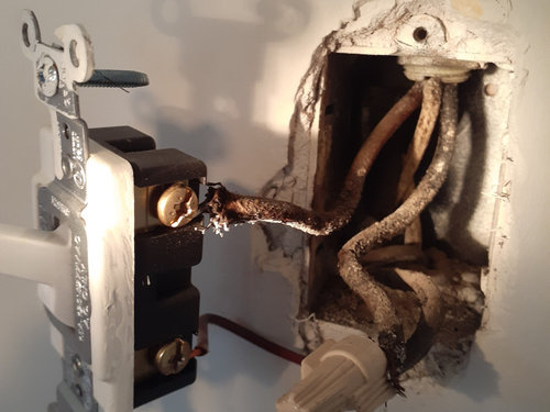 tracing wiring fault in 1930s house...mis-wired switch?? | Houzz Forum