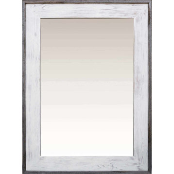 Bountiful Mirror, 20"x24", Whitewash
