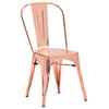 Elio Rose Gold Dining Chair