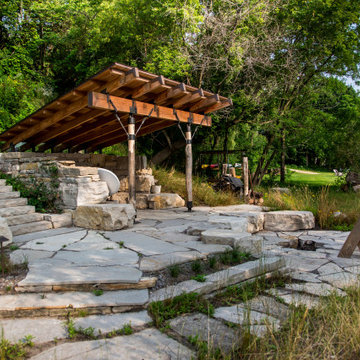 Boardwalk, Covered Terrace Outlook, Fire Pit, & Water Feature- Whitefish Bay, WI