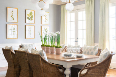 Inspiration for a transitional dining room remodel in Nashville