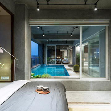Awakening by the pool